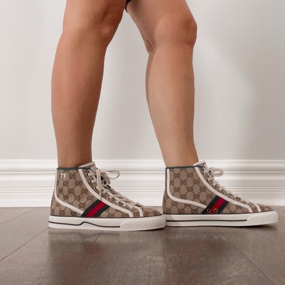 Brand new Gucci GG sneakers size 38 - Picture 2 of 10